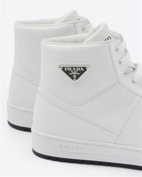 prada twist|prada white leather high top.